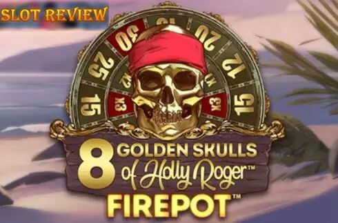 8 Golden Skulls of Holly Roger Slot Review